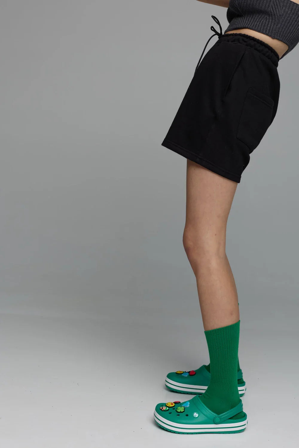 shorts regular in black