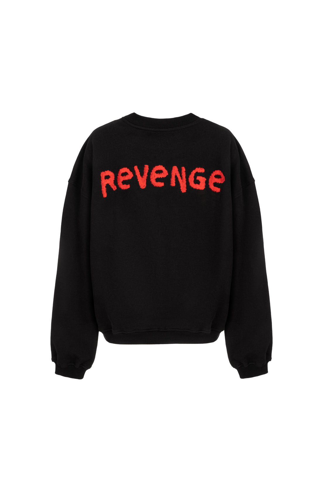 revenge sweatshirt in black color