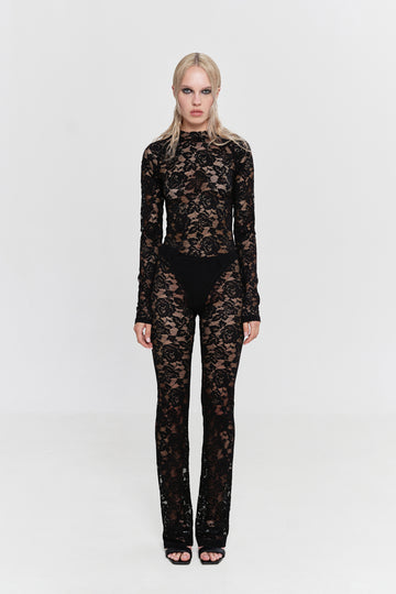 lace jumpsuit