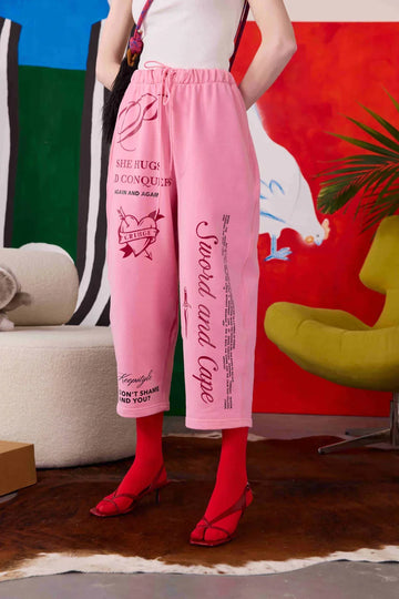 balloon pants in bubble