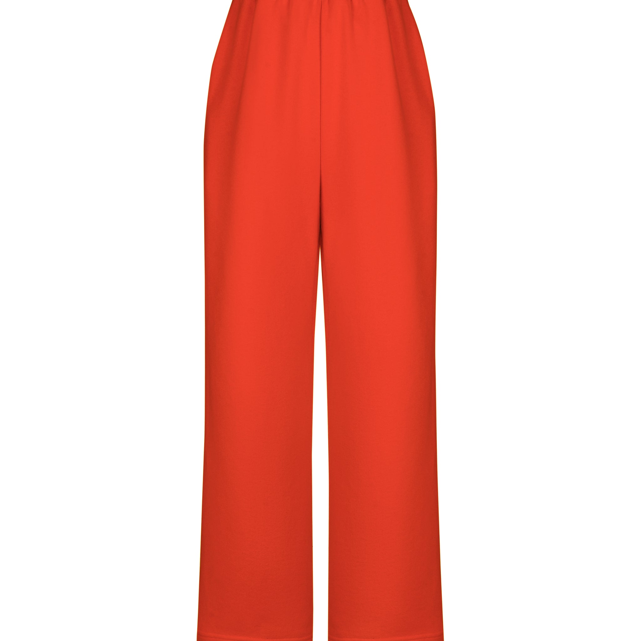 pants "real big" in red color