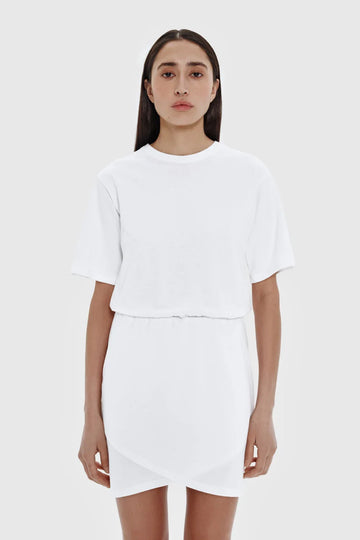 sexy dress in white color