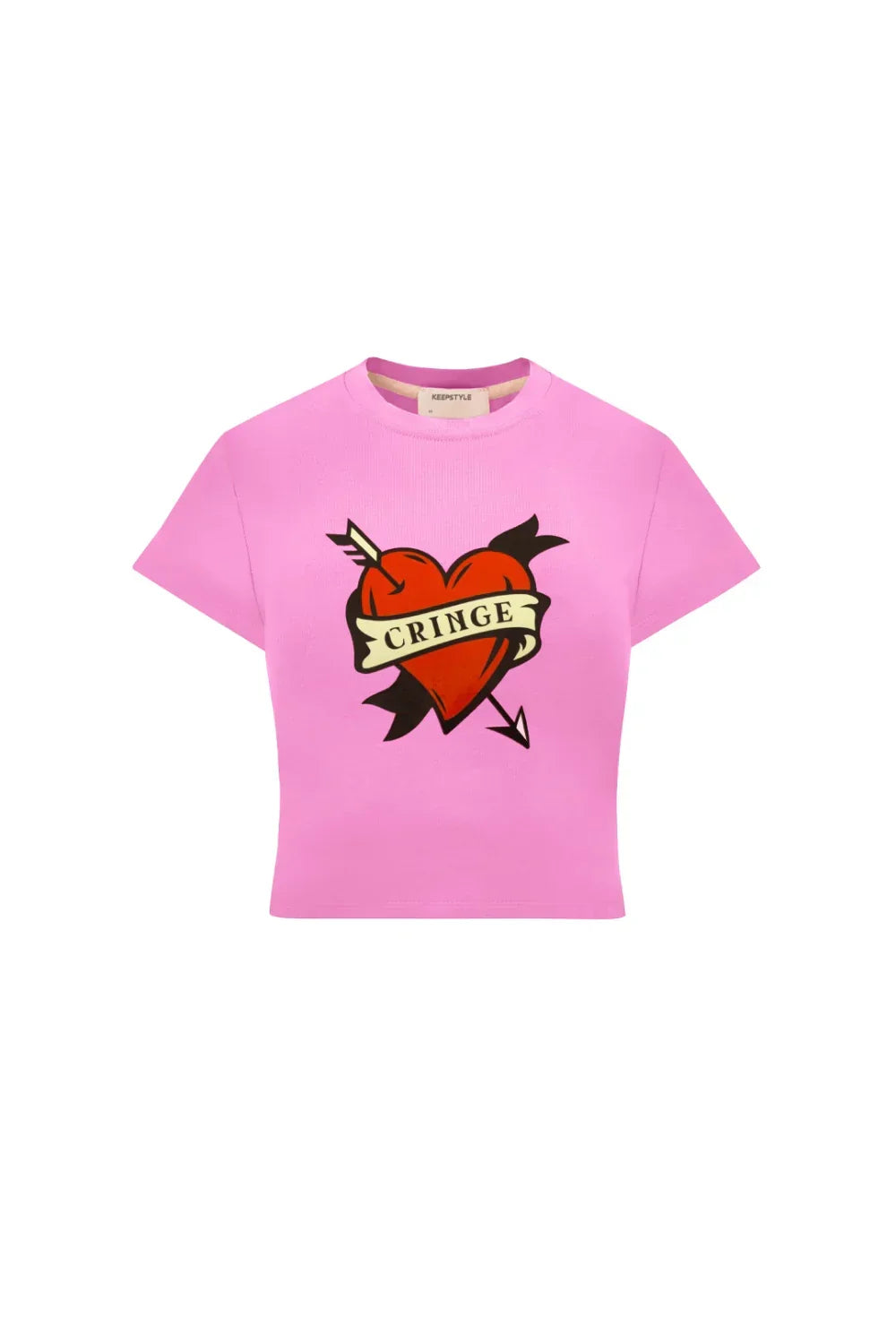 t-shirt "cringe" in bubble