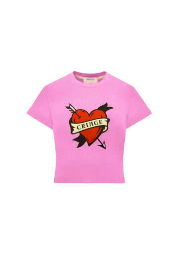 t-shirt "cringe" in bubble