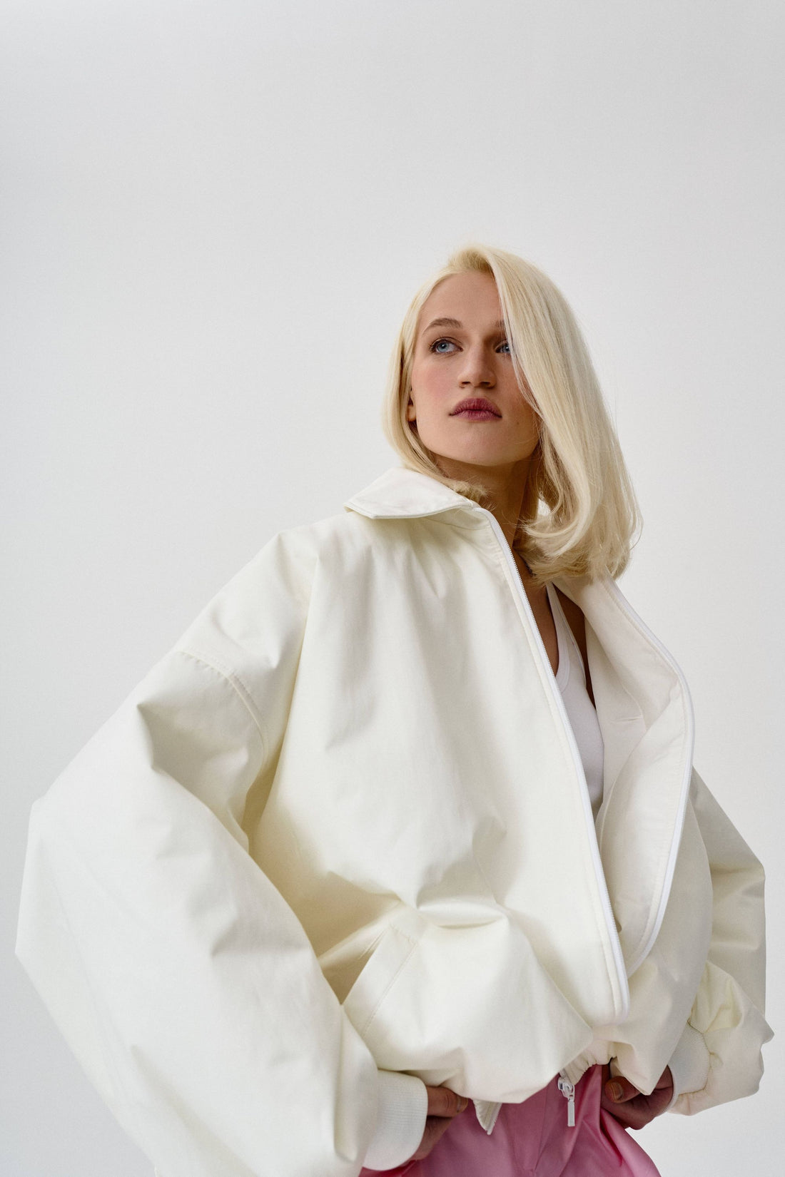 milk balloon bomber jacket
