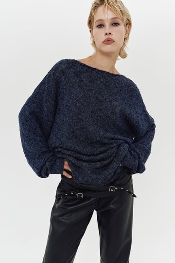 bouclé sweater