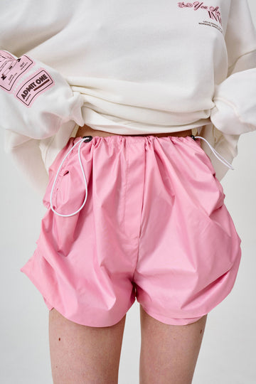 shorts "a la cargo" in bubble color