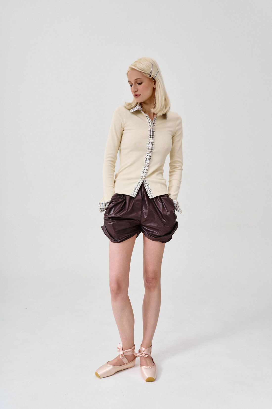 shorts "a la cargo" en color bosque