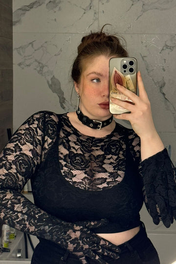 top "lilith" lace edition