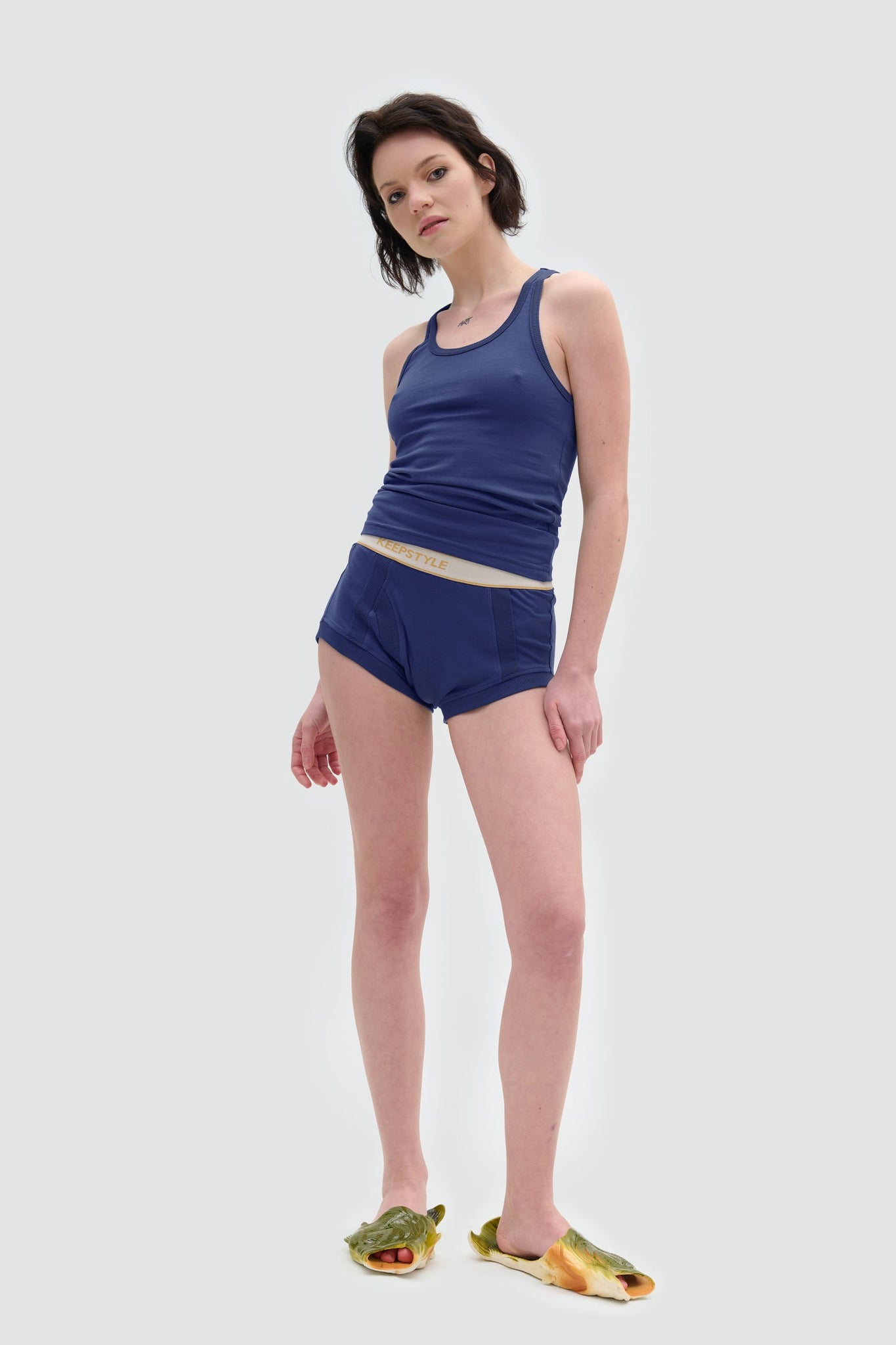 women's boxer briefs in galaxy color