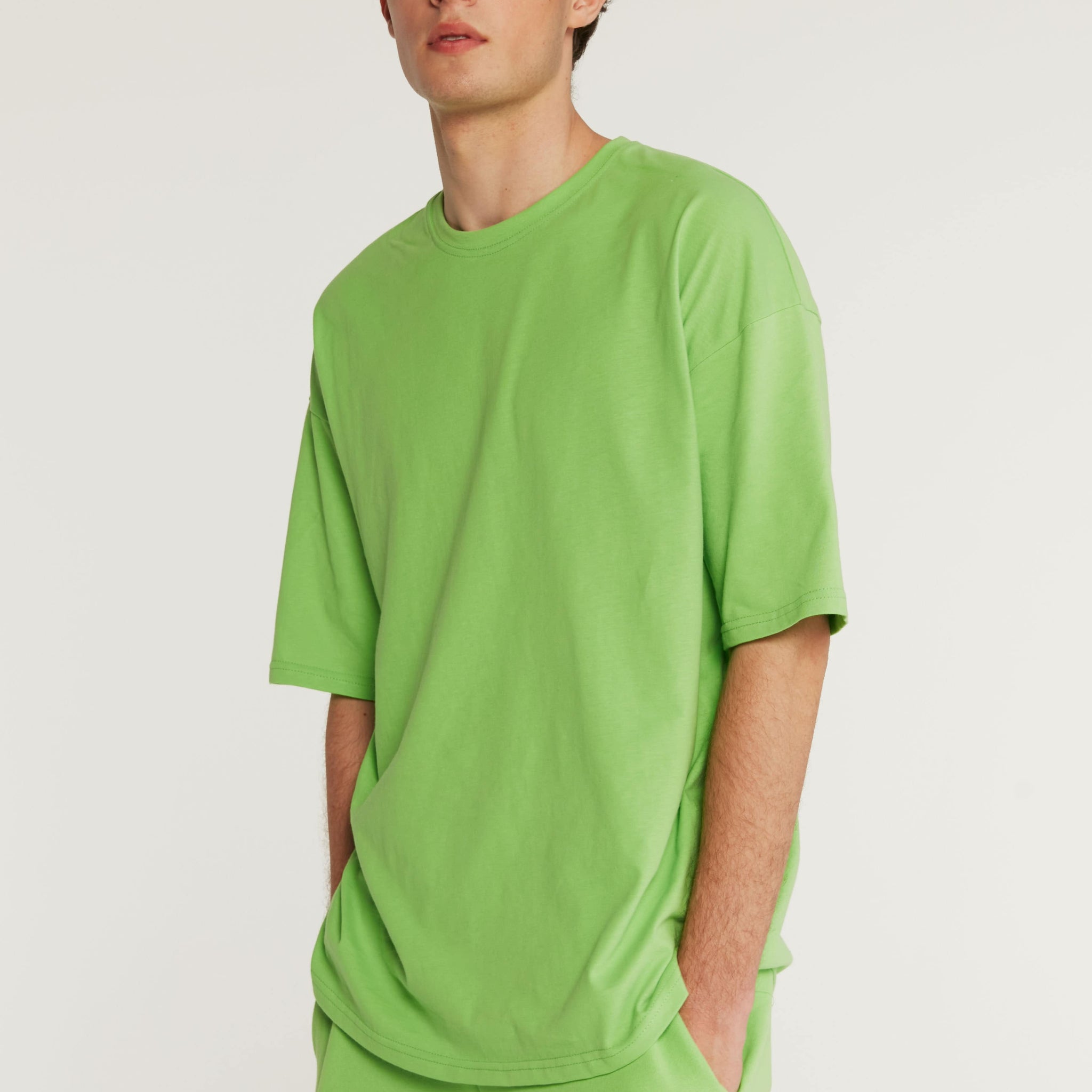 basic t-shirt in jasmine color