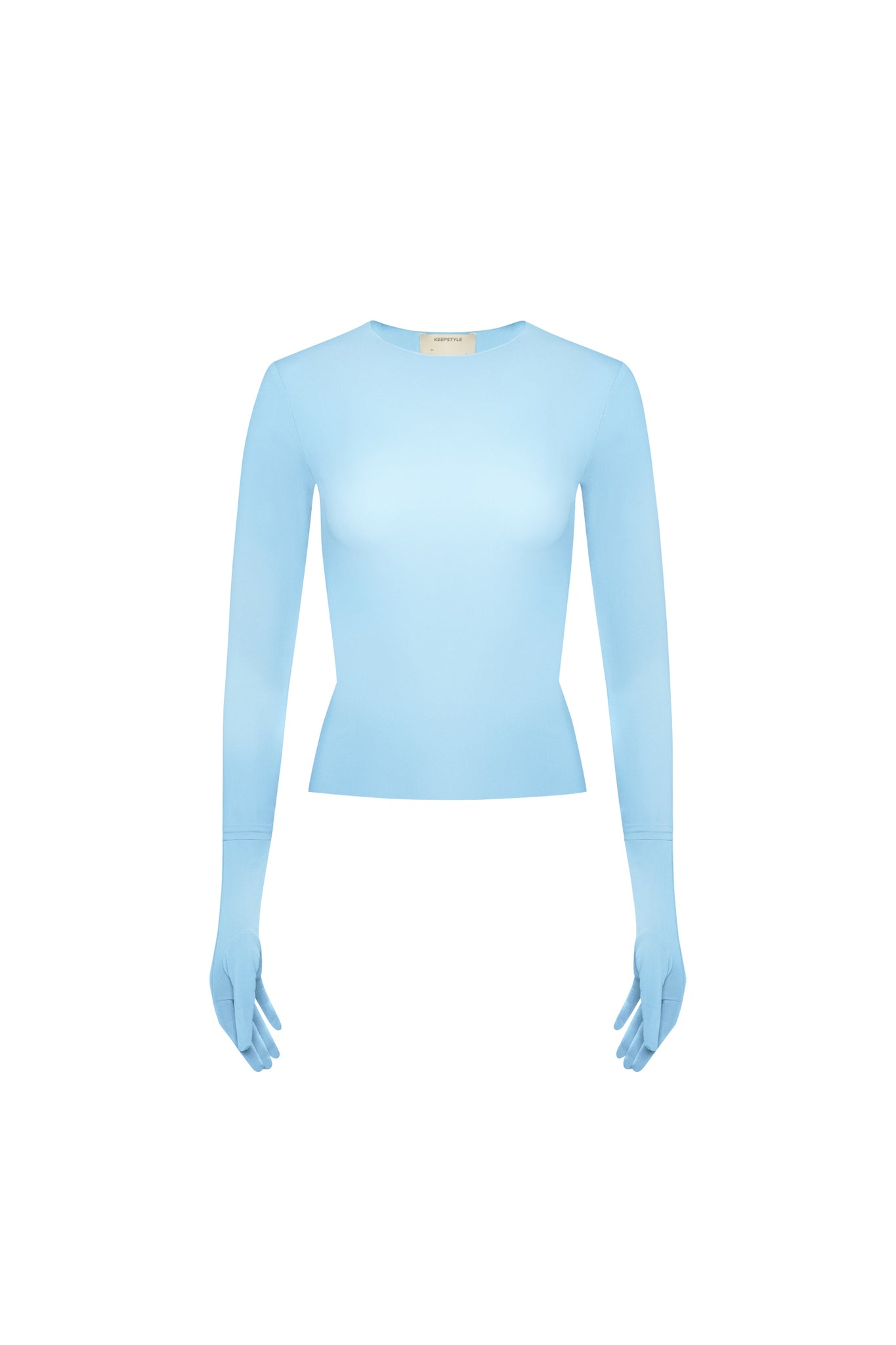 long sleeve "lilith" in blue color